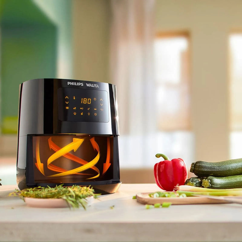 Fritadeira Airfryer Digital Série 3000 Philips Walita Preta 1400W - RI9252