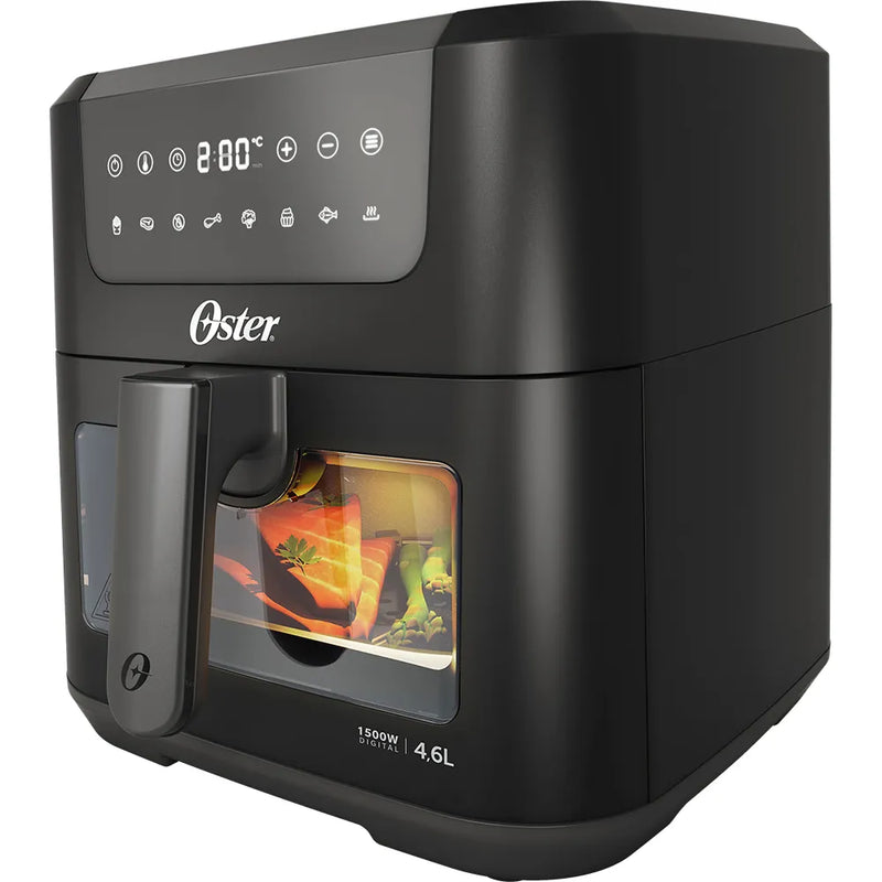 Fritadeira Digital Clear Oster 4,6L com Visor Transparente