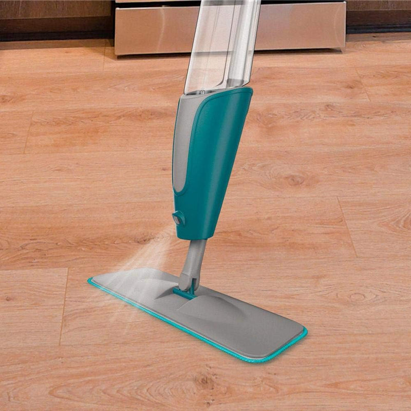 Flash Limp MOP7800 - Mop Spray com Dispenser de 400 ml, (Borrifa, Limpa e Seca), Verde