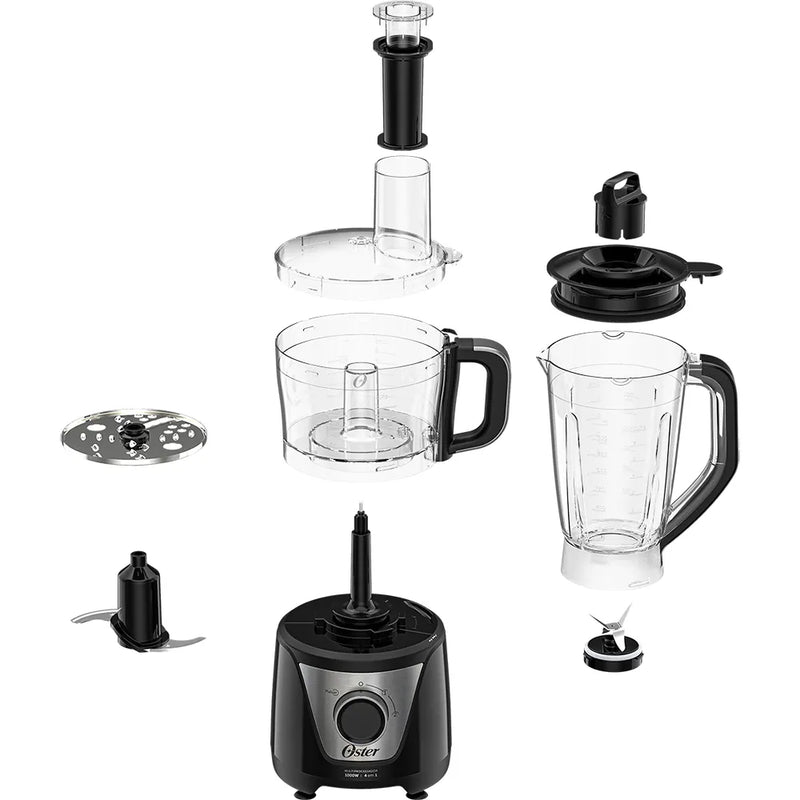 Multiprocessador de Alimentos Black 4 em 1 Oster