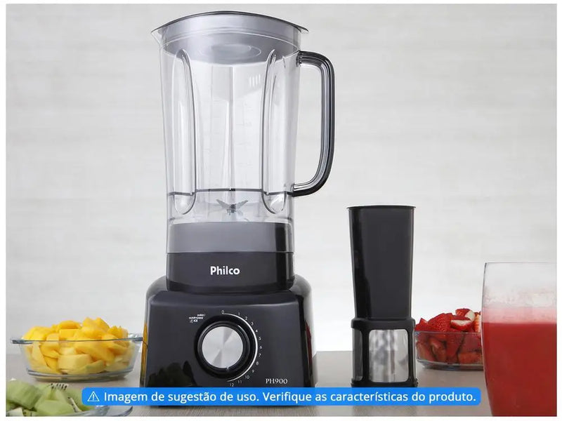 Liquidificador Philco PH900 Preto com Filtro - 220V